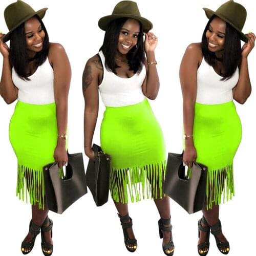 Adogirl Midi Pencil Skirts