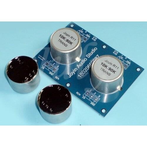 R11 Permalloy 10K: 90K audio transformer, 3 times signal amplification and isolation booster cattle, 30Hz~44KHz -0.3dB