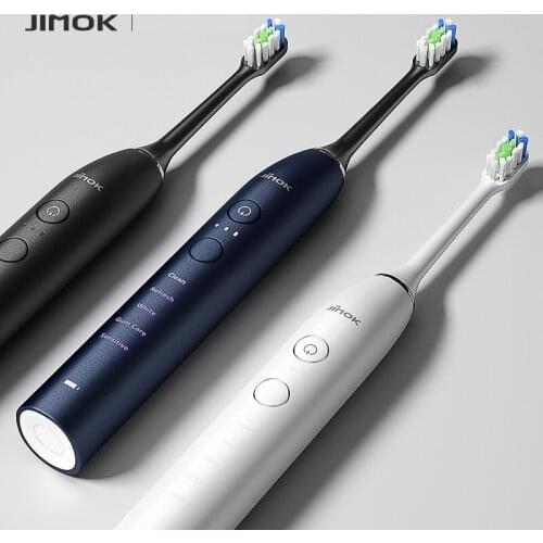JIMOK K2 Electric Toothbrush Powerful Ultrasonic Sonic Electric USB Rechargeable Adult Whitening Medical Technology Brushing K2