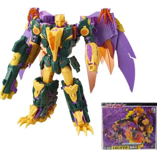 Ready! In Stock New TFC Toys SATAN S-04 Lucifer S04 Action Figure Satan Combiner Boxed Free Shipping