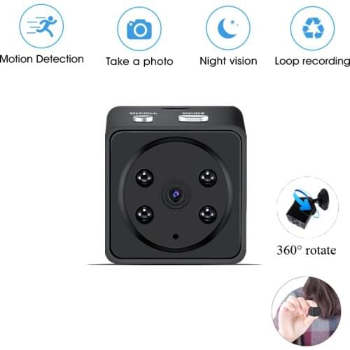 Mini Camera IP Wireless Wifi Infrared Body Camera Night Vision Motion Detection Mini DV Voice Video Recorder 1080P HD Camera