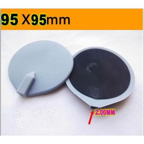 20pcs/Lot 9.5cm Grey Round Carbon Rubber Electrodes,Reusable Replacement Electrode Pads For Massager Tens Microcurrent Machine