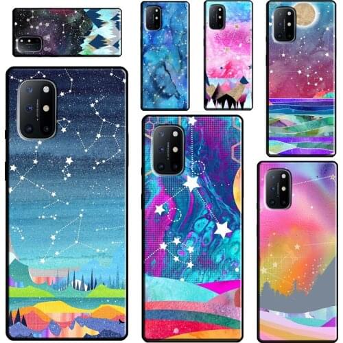 Summer Leo Constellation Landscape For Realme C3 C11 C15 C21 GT Neo Q3 6 7 8 Pro Phone Case For OnePlus 8 7 9 Pro Nord 7T 8T
