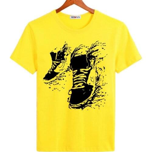 BGtomato mens feet printing t-shirt special offer 3d printed tshirt good quality new design cartoon funny t shirts