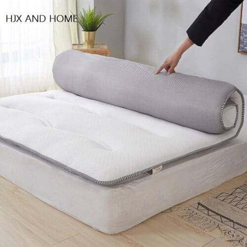 100% cotton fabric thick and breathable mattress Foldable and convenient healthy material filling Single double size