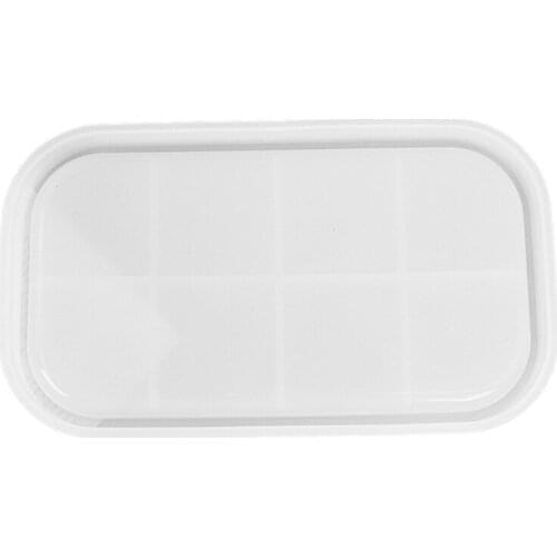 Oval Tray Epoxy Resin Mold Dish Plate Serving Board Casting Silicone Mould DIY Crafts Jewelry Holder Making Tools