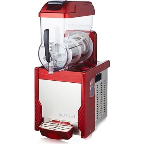 Sha Ice Machine Commercial Self-service Mixing Juice Maker Snow Mud Machine Single Cylinder Beverage Cold Drink Machine