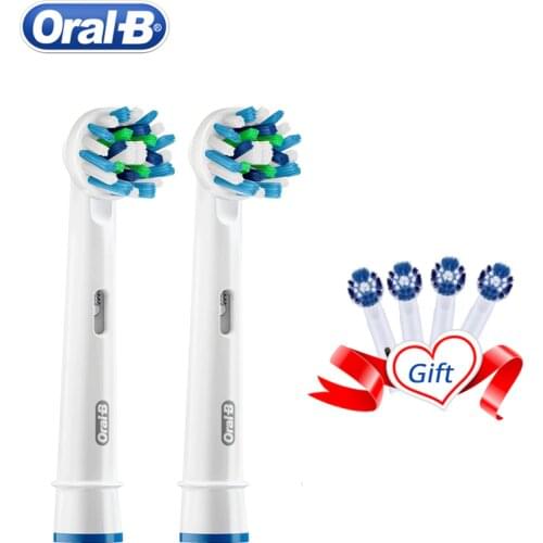 Replacement Electric Toothbrush Head For Oral B Soft Bristle Vitality Dual Clean Remove Plaque