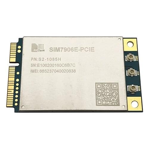 100% New&Original SIMCOM SIM7906E SIM7906E-PCIE Minipcie LTE CAT6 Multi-Band LTE-FDD/LTE-TDD/HSPA+ module in the stock