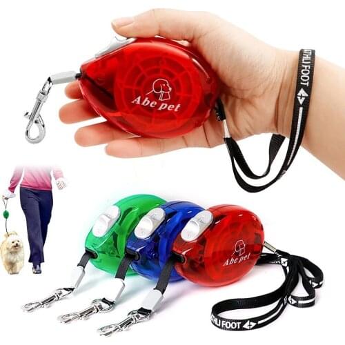 Retractable leash for pets automatic retractor for dogs portable leash for cats and dogs Teddy dogfight pet supplies sports leas