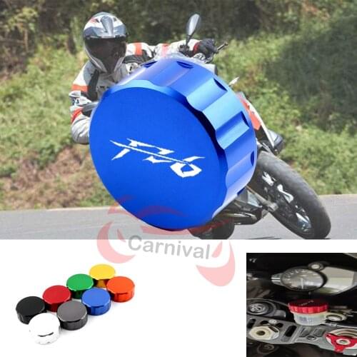 Motorcycle parts CNC aluminum rear brake liquid reservoir oil forYAMAHA FZ6 N / S / R FAZER FZ6R