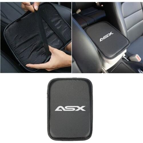 Car Styling for Mitsubishi ASX Car Armrest Pad Covers Storage Protection Cushion 1pcs