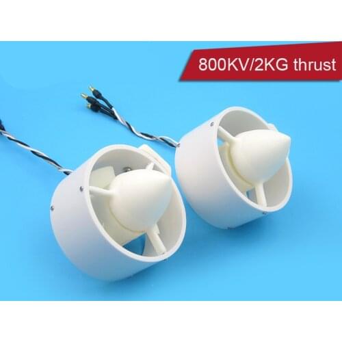 12V Underwater Thruster CW CCW 800KV/2KG Brushless Motor Propeller 30A ESC for RC Bait Boats Fishing Boat Submarine ROV