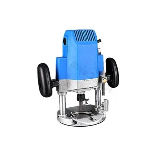 220V 1800W 6.3/ 10.5/12.7 mm three types of chuck small electronic router wood trimmer electric trimming machine slot machine