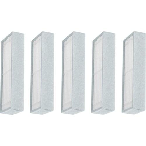 5pcs Vacuum Cleaner HEPA Filter for BBK BV3521 Robotic Vacuum Cleaner Parts Accessories