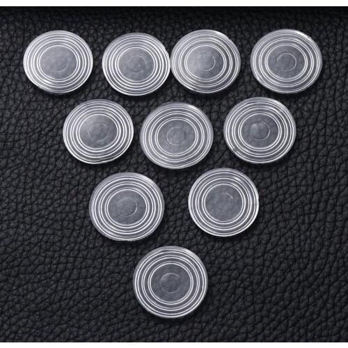 Furniture Bumpers Round Shape Glass Table Pads Transparent Plastic Rubber Mat Non-slip Soft Grip Pads for Wall and Wooden Floor