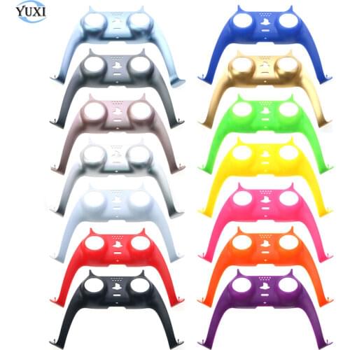 YuXi For PS5 Handle Decorative Strip Front Middle Cover Decoration Strip For Playstation 5 PS5 Controller Joystick