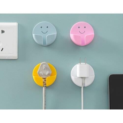 Cable Holder Protector Management Organizer Finishing Desktop Plug Long strip Silicone Wire Retention Clips Power Cord Winder