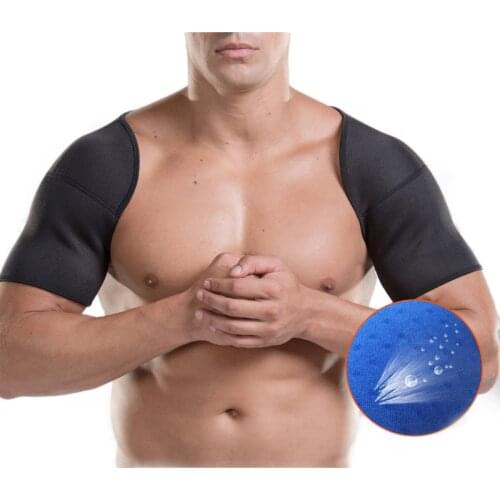 Double Shoulder Support Back Support Bandage Protector Compression Shoulder Strap Wrap