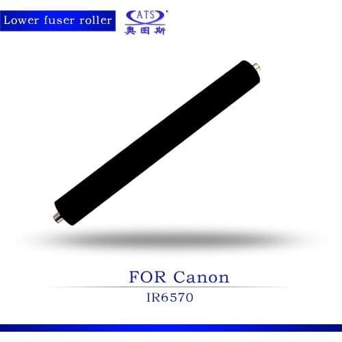 Hot Sale Photocopy Machine 1pcs Lower Fuser Roller for IR6570 New Coiper Spare Parts IR 6570 Pressure Roller
