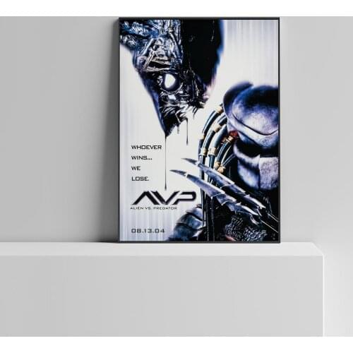 Alien Vs Predator Classic Movie Canvas Poster Home Wall Painting Decoration (No Frame)