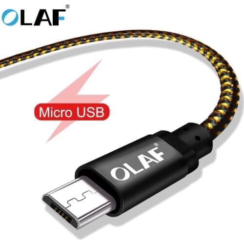 OLAF Micro USB Cable 1m 2m 3m fast charging Data Sync Cord For Samsung S7 Huawei Xiaomi LG Andriod Microusb Mobile Phone Cables