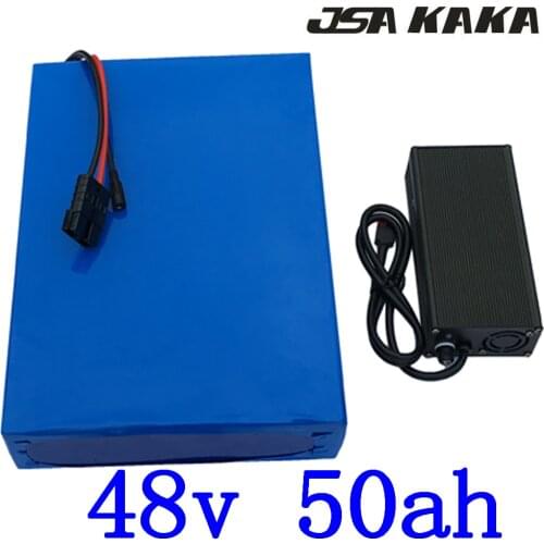 48V 50AH Lithium Battery 48V 50Ah 40Ah Ebike battery pack 48V 1000W 2000W 3000W Electric Bike Scooter Battery with 5A Charger