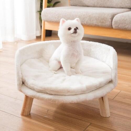 Pet Sofa Bed New Cat Bed Four Seasons Universal Removable Washable Cat Nest Pet Warm Puppy Spacious Beds Pet Supplies Kitty Bed