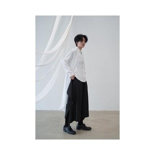 The new shirt is a custom-made shirt with dark front, Short back and long back