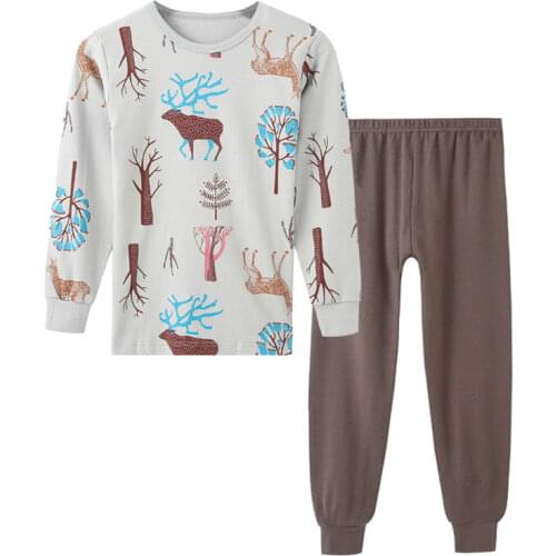 Baby Girls Pajama Sets Boy Christmas Pyjamas Kids Home Clothes Nightwear Childrens Clothing Sleepwear For Girl 4 6 8 10 12Years