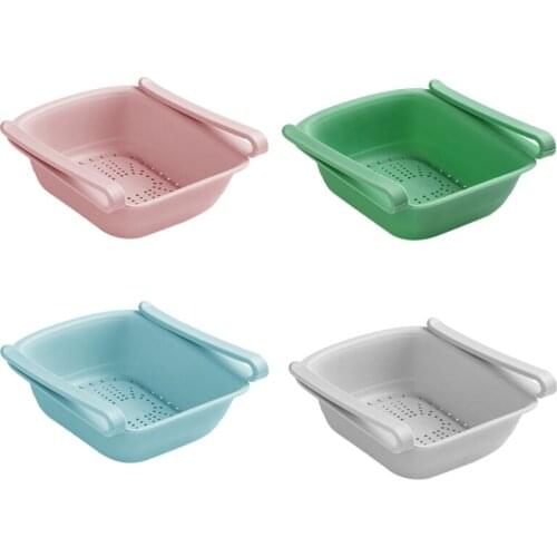 Plastic Drawer Type Refrigerator Fresh-keeping Box With Detachable Box, Large-capacity Food Storage Room Storage Box