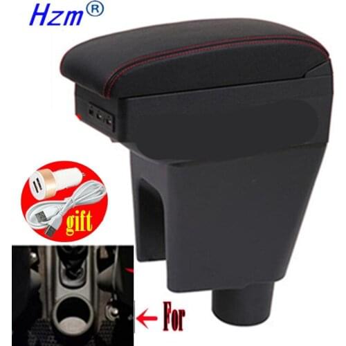 For Chevrolet Spark III Armrest box 2011 2012 Aveo T200 Car armrest box car accessories interior storage box