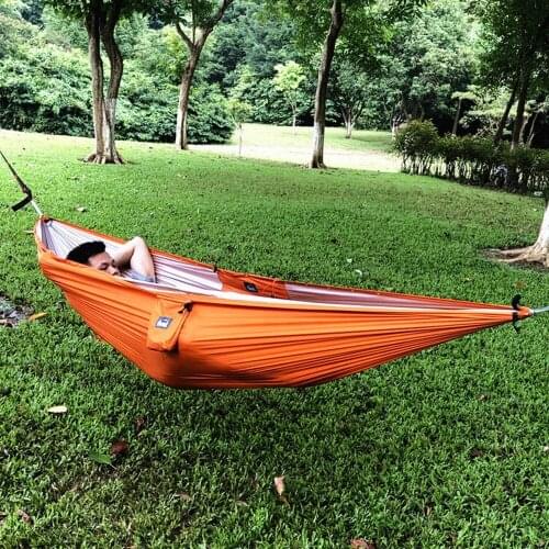 Portable 4 In1 Hammock Sunshade Mat Raincoat Rain Cover For Outdoor Camping Traveling