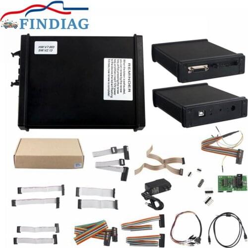 ECU Programmer 100 V2.13 FW V7.003 With Full Set Cable Unlimited Tokens BDM Protocols Master Version For Most Cars Truck