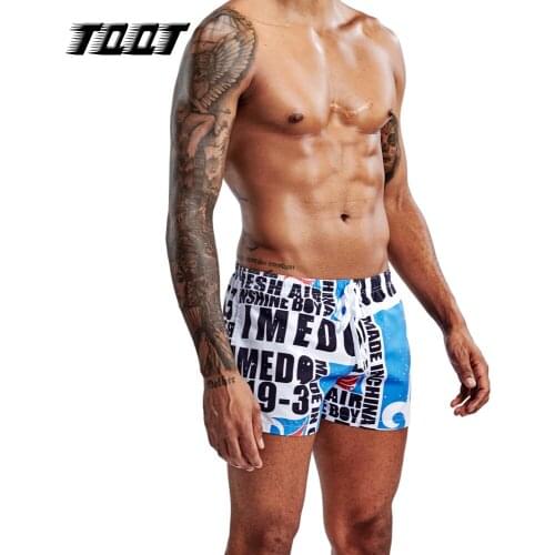 TQQT Men's Sports Swimming Trunks