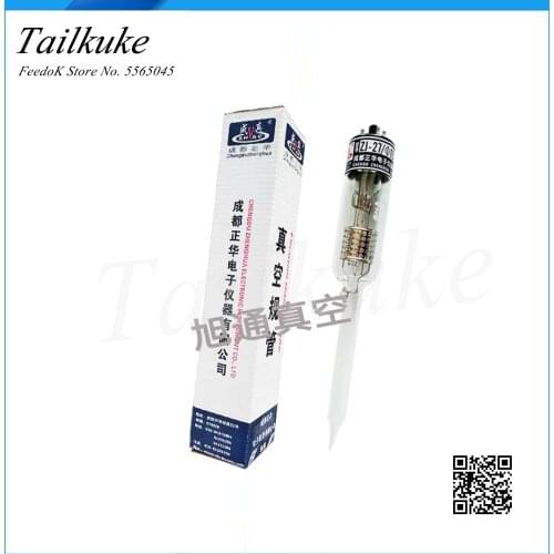 Vacuum Gauge Glass Ionization Gauge ZJ-27 Diameter 15.5