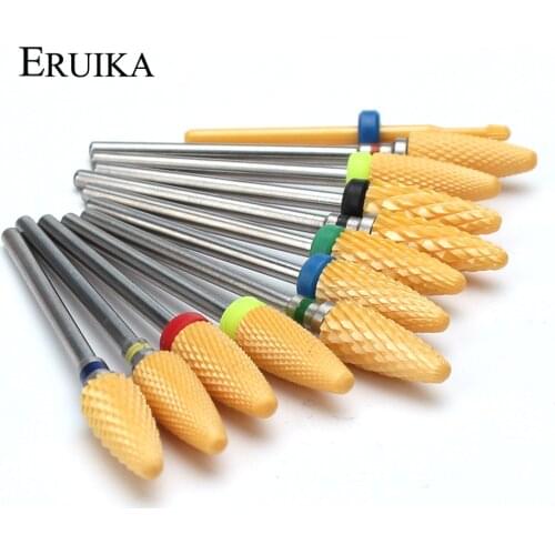 1pcs Ceramic Milling Cutter Nail Drill Bit Electric Manicure Machine Professional Nail Files Remove Gel Polish Equipment Tool