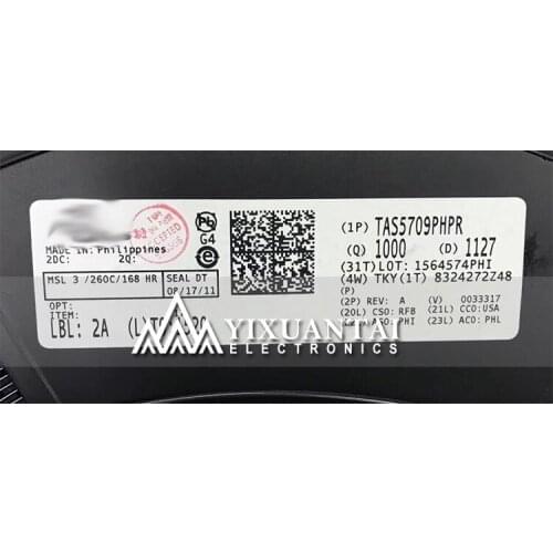 1PCS/LOT 5PCS/LOT 10PCS/LOT Free Shipping! 100% New Original TAS5709PHPR TAS5709 QFP48