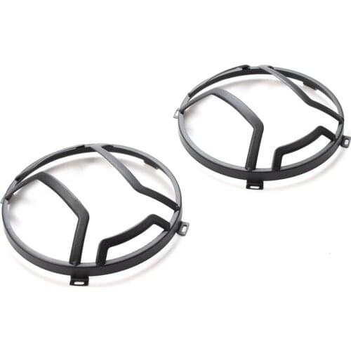 2Pcs/set Car Front Head Light Lamp Guards Cover Trim Styling For Jeep Wrangler 2007-2016 Car-covers Aluminum Alloy