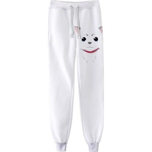 2020 New GINTAMA Sweatpants Women Fitness Joggers Spring High Street Anime Trousers 3D Print Pants Sweatpant