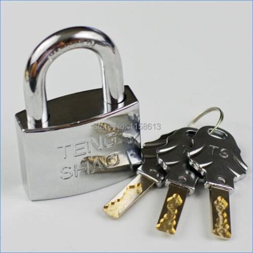 5 pieces 50mm theftproof chrome plated keyed alike outdoor padlock toolbox door lock
