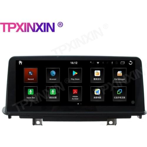 10.25inch 8+128G For BMW X5 X6 2014-2018 Android 10 Car Multimedia Player Car Stereo GPS Navigation Auto Radio Head unit DSP IPS