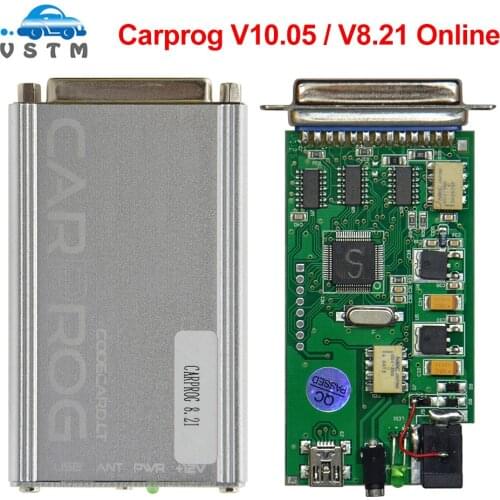 Free Keygen Online Programmer CarProg 8.21 Full Set 21 Adapters Carprog 10.93 V10.05 All Software Auto Repair Tool Carprog V8.21