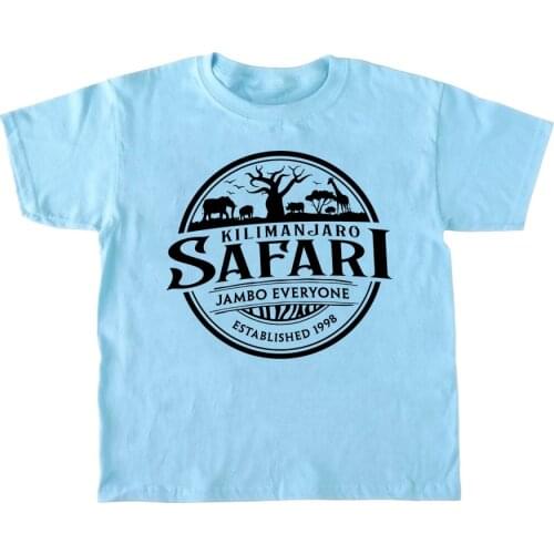 Kilimanjaro Safaris Animal Kingdom T Shirt Animal Kingdom Family Vacation T-Shirt Kids Summer Clothes Childrens Cotton Tees Top