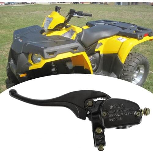 Brake Master Cylinder Wearable High Sensitivity Metal Motorcycle Left Front Brake Pump for Polaris 1996-2013