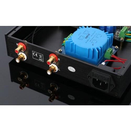 HiFi power amplifier preamplifier class a power supply three section mid high low tone gold sealed version Preamp