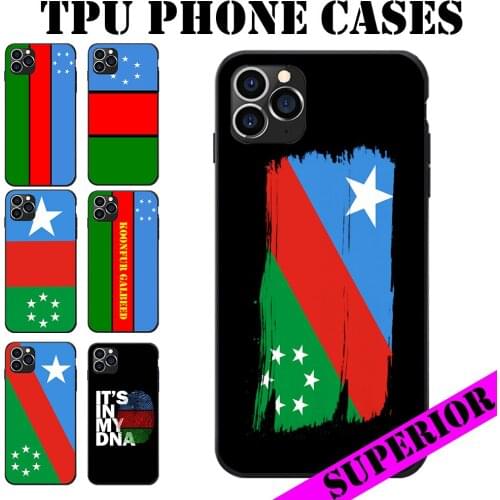 For XIAOMI 5 6 8 9 MAX MIX NOTE LITE PRO CC SE Somali Somalia Koonfur Galbeed State Region Flag Theme Soft TPU Phone Cases