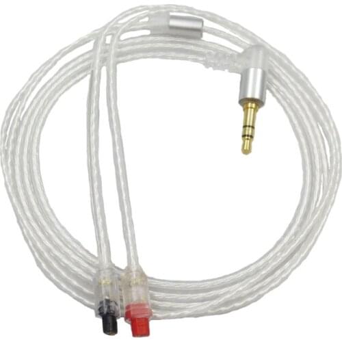 Silver Plated Audio Cable DIY Detachable Headphone Cable for Audio Technica ATH-IM50 Im70 Im01 Im02 Im03 Ath-im04 Headphone