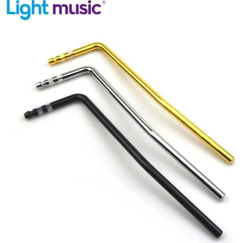 Direct Inserted Tremolo Vibrato Arm Whammy Bar Lever Bridge System Golden Guitar Parts & Accessories High Quality