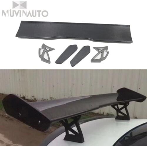 For BMW E92 E90 F30 F22 M2 M3 Carbon Fiber GTS Style Universal Installation Tail Spoiler